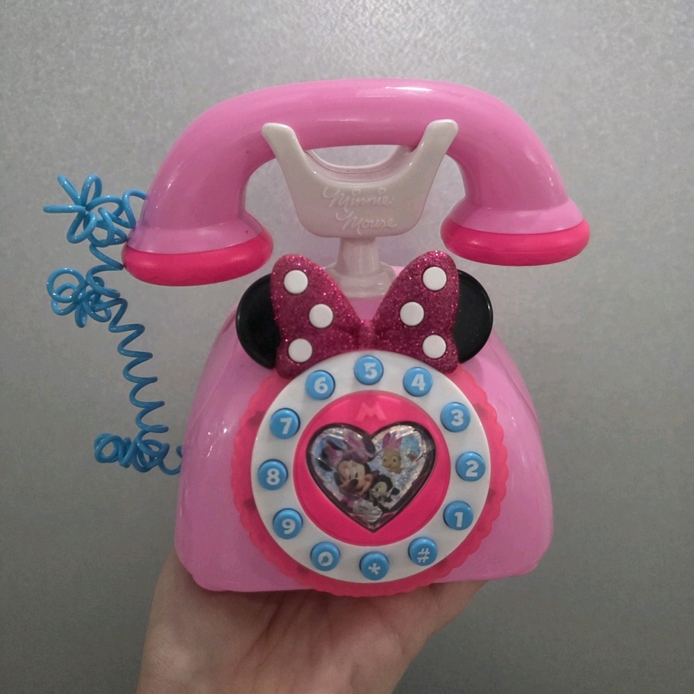 Minnie Mouse Light up Phone WORKS!‎ - Picture 2 of 6
